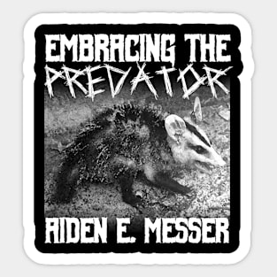 Embracing the Predator Sticker